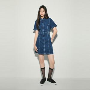 [정소가 : 238000원]타미진스 플레어 데님 드레스 (T32E6WOP12TWT11A5)