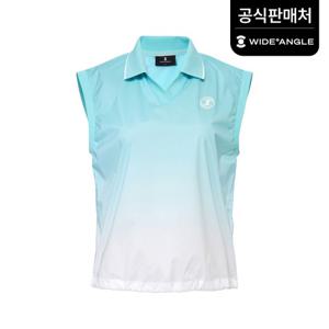 공식 신상 여성 CO 그라데이션 폴로 풀오버 베스트 골프 조끼 L 권은비 착용 WWM25672G2