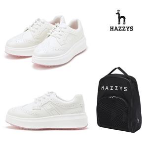 [인기] 헤지스여성 스파이크리스 키높이 여성골프화 겸용 운동화 HWSO5F102