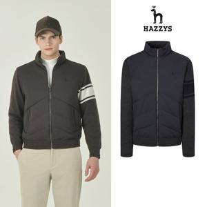 [인기] 헤지스남성 하이브리드 구스다운 평상겸용 스윙 골프점퍼 HUJU5D752