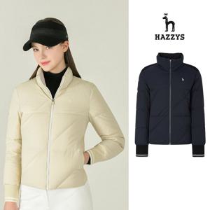 [인기] 헤지스여성 발열 하이브리드 다운점퍼 평상겸용 골프점퍼 HWJU5D714