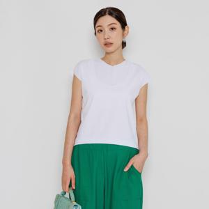 [최초가 74,000원] 브이넥 민소매 탑 (AGMOTS01)