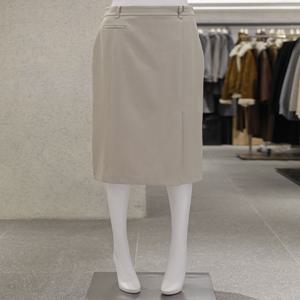 리스트 모던 베이직 미디 스커트 TWWSKQ52010