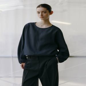 돌먼 슬리브 밴딩 블라우스 SWWBLQ12040