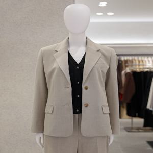 리스트 울 혼방 싱글 셋업 자켓 TWSJKQ52030