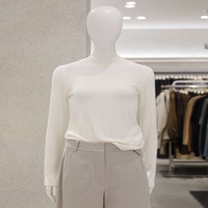 리스트 울 혼방 하프넥 티셔츠 TSJTSQ52010