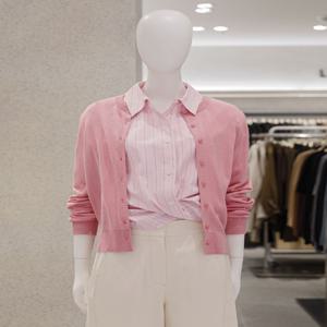 리스트 울 베이직 라운드넥 가디건 TSKCDQ52010