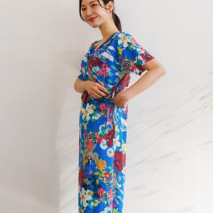 [최초가 238000원] 플라워가든 랩 드레스 (AGMPDF09)