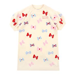 [키즈]여아 리본 퍼프 슈슈셔닐 원피스_BU61OD401