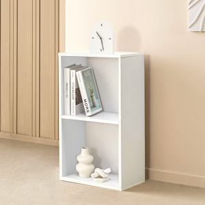 공간박스 2단 수납장 교구장 책장 공간수납 정리함 칼라박스 오픈형 보관함 정리함 낮은수납 다용도 틈새수납 수납책장