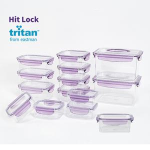 (방송에서만)에코센스 히트락 풀트라이탄 밀폐용기 14종세트