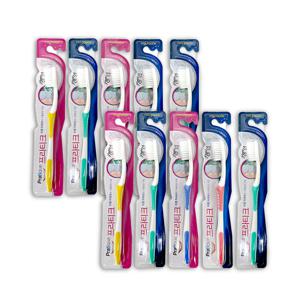 쿨터치 프라티크 칫솔 1p -10개 이중미세모 성인칫솔 부드러운모 미세모 여행용칫솔