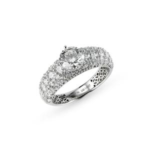 18k 볼록돔 랩 다이아몬드 1캐럿 반지 6호-17호