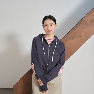 봉봉쁘디후디집업 (블랙) Bon Bon Petit Hoodie Zip-Up ASJF261KR07-BLK