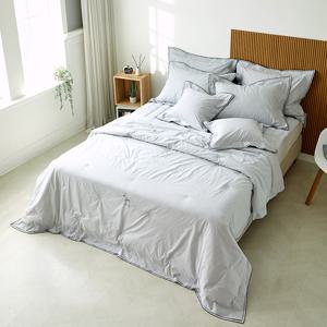 [헤지스홈]고밀도 에디 그레이[3온스] 퀼트이불 싱글/퀸