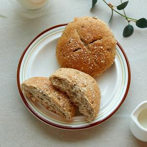 [작심밀도]발아통밀 코코넛빵 1개입 140g