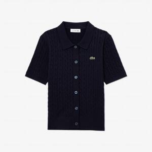 공식 여성 케이블 반팔 폴로 가디건 AF280E-56G HDE