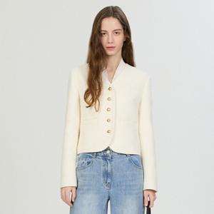 [정가 178,000원]브이넥 트위드 자켓 AWWJKP11160