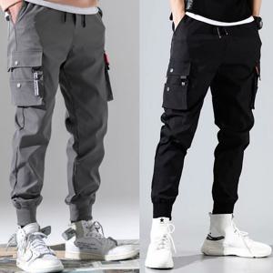 남자 조거팬츠 겨울 기모 카고 건빵바지 남성 방한 조커팬츠 밴딩 야외 작업복 바지