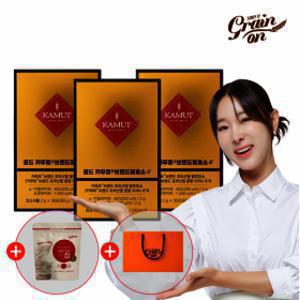 골드 카무트효소G 3개월분(2g x 90포) + 쇼핑백 + 파로저당씬칩 + 골카 6포