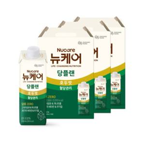 뉴케어 당플랜 호두맛 200ml x 48팩 당 제로 당뇨환자 혈당 완전균형영양식