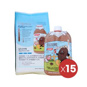 오그래 딥초코라떼 40g x 15팩 체중조절 초코맛 프로틴 쉐이크