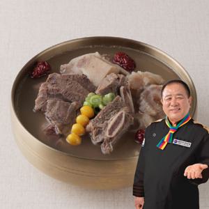 1+1 100% 국내산 한식명장 소 한마리 갈비탕 700g x 2팩 국내산 갈비 사태 양지 스지