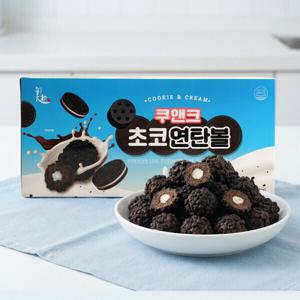 MD픽/빡세일 20%) 쿠앤크 초코 연탄볼 국내산 21곡물 한입 크런치 크리스피 크림 쿠키 30개입 210g