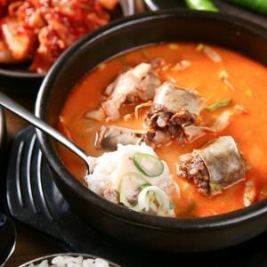 (충청도미식로드) 아우내길 순대국밥 얼큰한맛 1인분 (돼지고기포함) 순대국 밀키트 병천 순댓국
