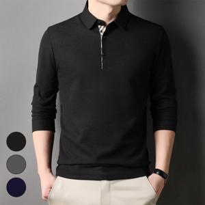 남자 PK티셔츠 긴팔 면 카라티 OFS-DMMSV1