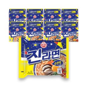 오뚜기 진라면 순한맛 봉지라면 120g 40개 한박스