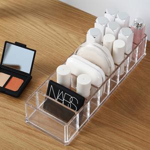 아크릴 투명 화장품 보관함 플라스틱 칸막이 수납함