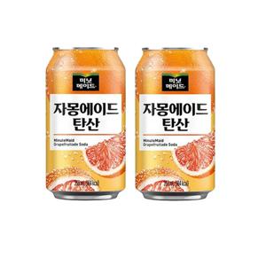 미닛메이드 자몽에이드 탄산 355ml x 24캔