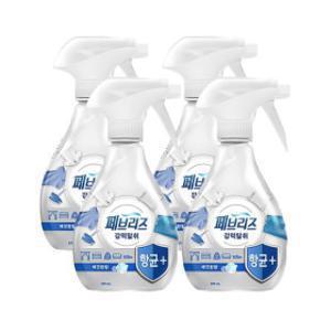페브리즈 항균플러스 깨끗한향 370ml 4개