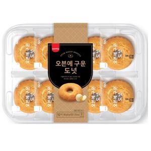 삼립 오븐에구운도넛 40g x 10입 /대용량 과자 약과