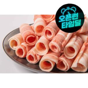 (신선집중) 대패 삼겹살 2kg (1kg+1kg)