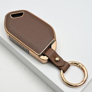 기아차 신형 7버튼 스마트키 EV6 EV3 ST1 더뉴 쏘렌토MQ4 카니발KA4 K5 DL3 TPU 가죽 케이스