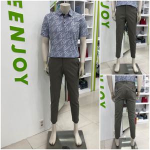 [팜스프링스]남성 면터치 기본 밴딩 팬츠 GP22WT22MIU_DG