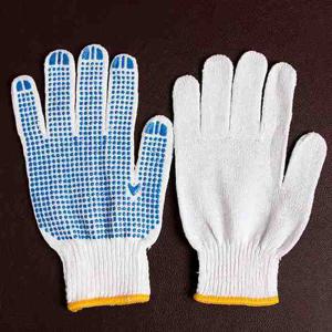 미끄럼방지 도트 면 장갑 작업장갑 10컬레