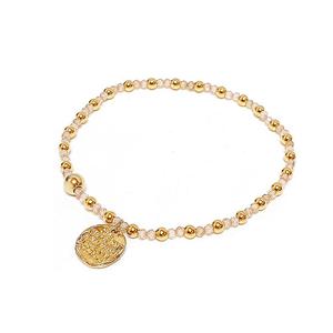 그레이스켈리 소프트 피치 지르콘 비즈 팔찌 BZ406
