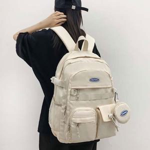[잇백잇슈]캐주얼베이직공용백팩 미니파우치 데일리 학생 여행