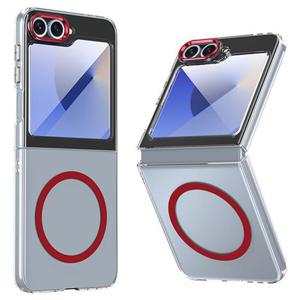 갤럭시Z플립7 제트지 변색없는 투명 컬러 맥세이프 하드 케이스