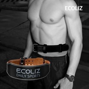 [에코리즈] 에코리즈 싱글 가죽 역도벨트/헬스/허리보호
