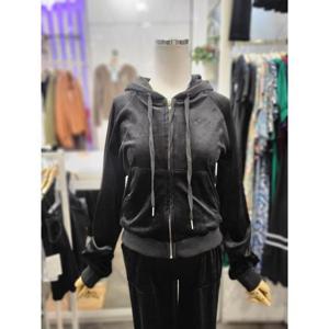 밸리걸 세이브존01 후드넥 벨벳 집업 트레이닝 점퍼 907720