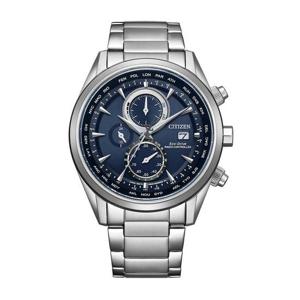 시티즌 AT8260-85L 에코드라이브 라디오컨트롤 남성 메탈 시계