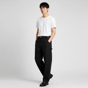 배송 르메르 팬츠 워크웨어 남성 바지 블랙 PA1102 LD1031