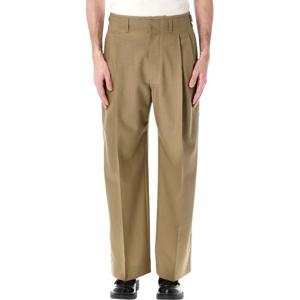 르메르 플리츠 하이웨이스트 스트레이트 팬츠 PA1294LF414 GR65