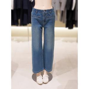 [숲]본딩기모 와이드청바지  SBBDP38A