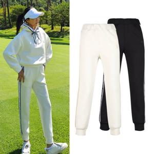 보스케 여성 가을 골프웨어 골프 밴딩 레터링 조거 팬츠 L102487