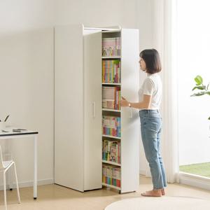 아씨방가구 랑랑 6단 높은 만화책장 슬라이딩 책장 600